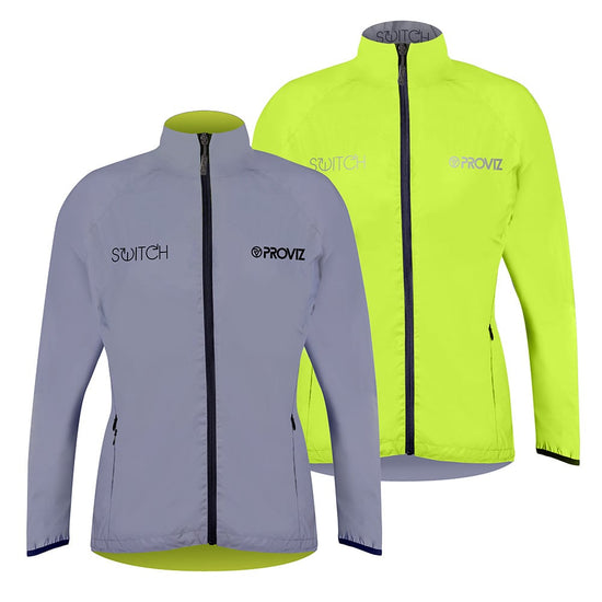 Women's Reflective Reversible Cycling Jacket